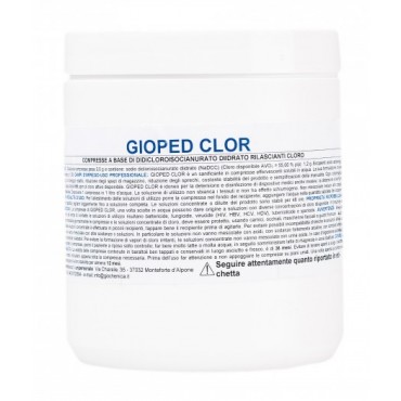 GIOPED CLOR 100 COMPRESSE DA 4,6 G